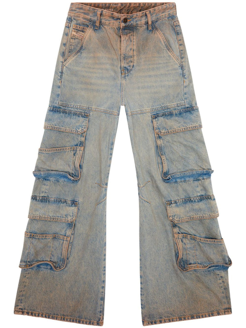 DIESEL Unisex Straight Jeans