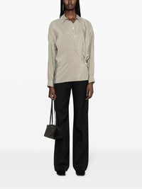 LEMAIRE Women Straight Collar Twisted Shirt