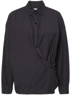 LEMAIRE Women Straight Collar Twisted Shirt