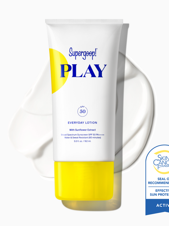 White lotion, front view