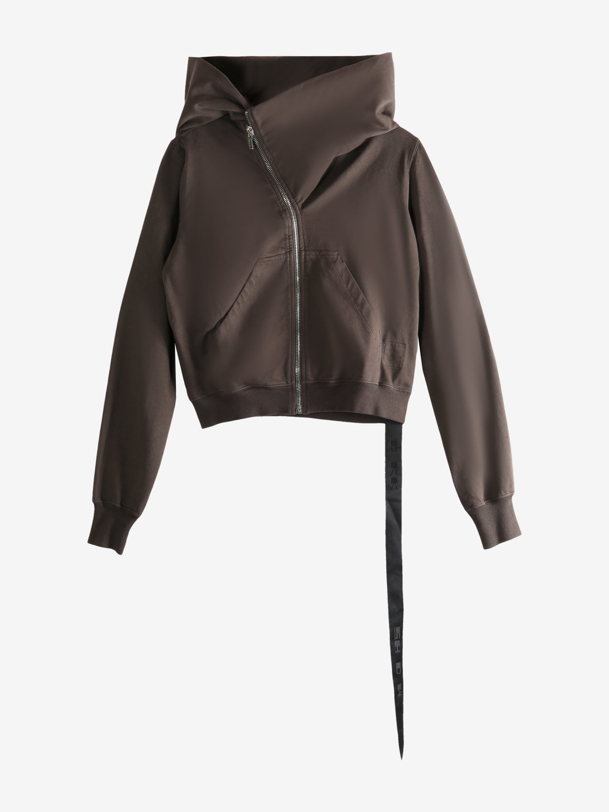 Brown hoodie, front view