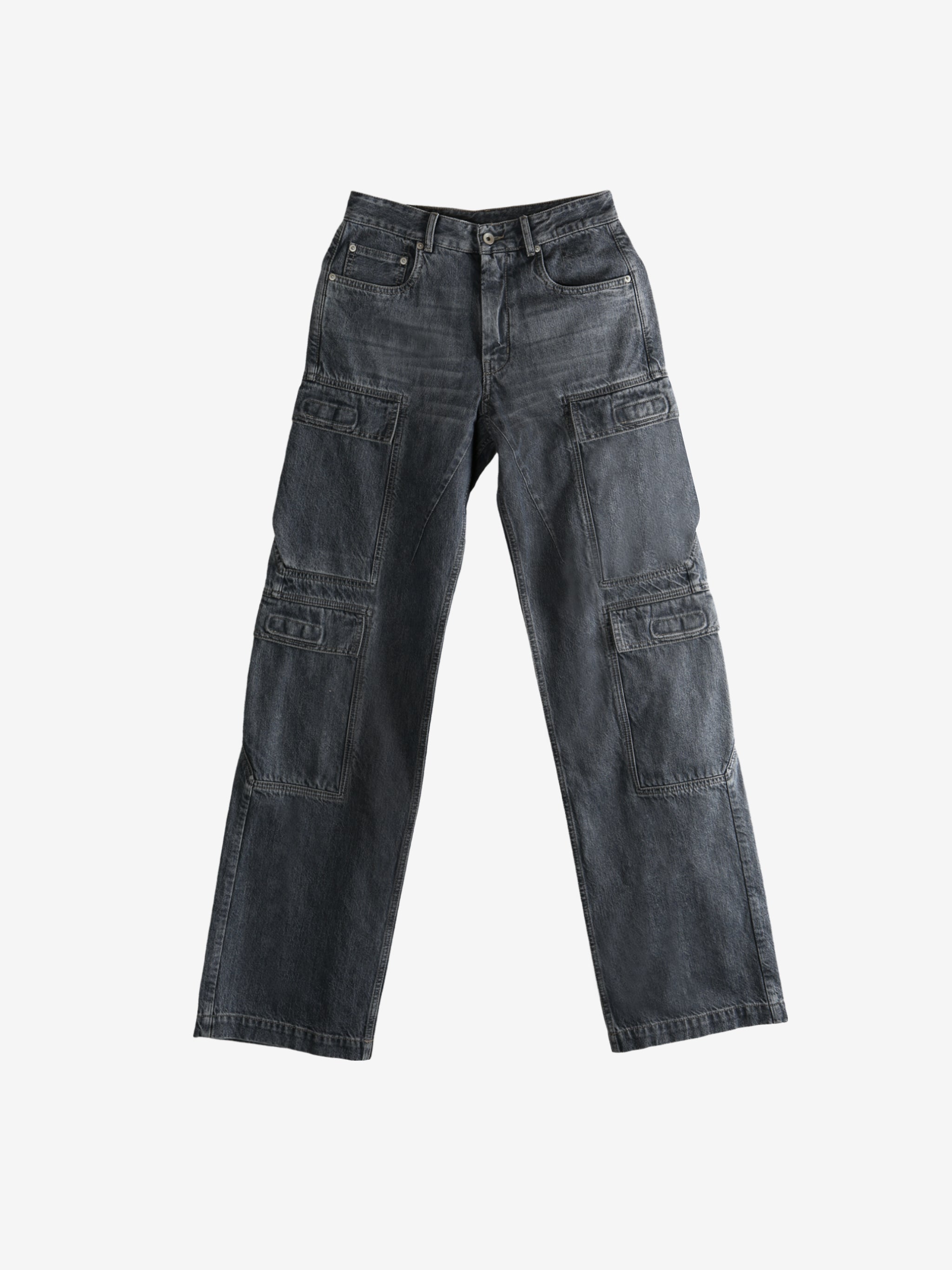 Grey pants, front view