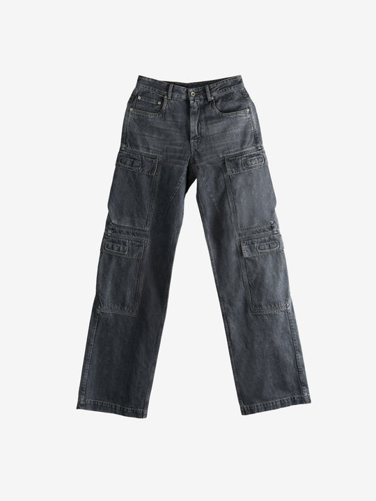 Grey pants, front view