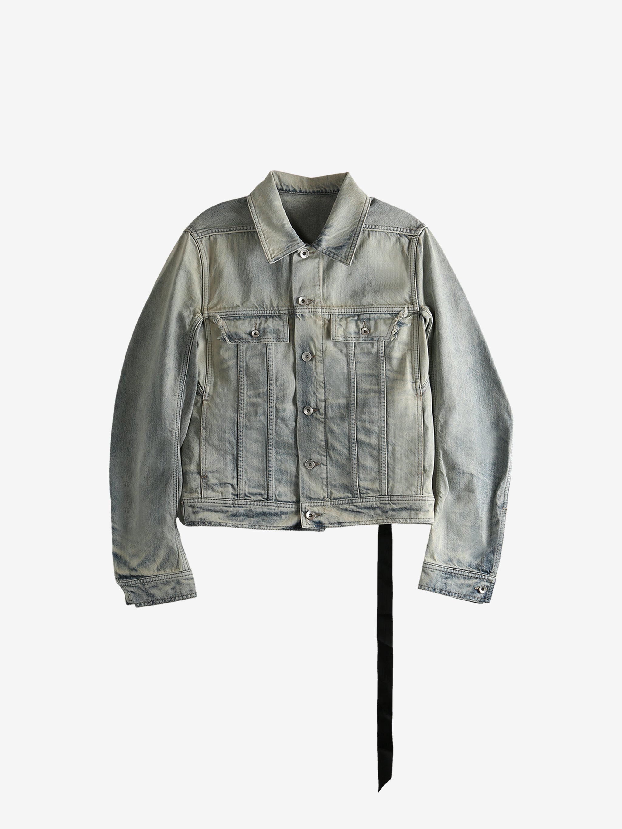 Grey jacket, front view