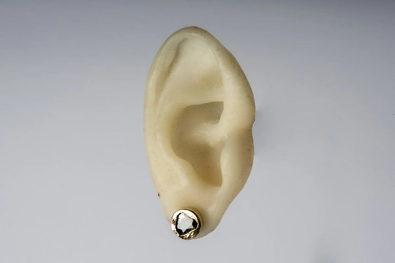 PARTS OF FOUR Stud Earring (Fuse, 0.4 CT, Diamond Slab, KA18K+DIA)