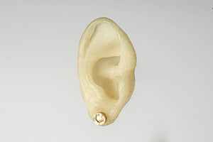 PARTS OF FOUR Tiny Stud Earring (0.1 CT, Diamond Slab, AGA+DIA)