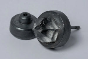 PARTS OF FOUR - Stud Earring (11mm, Herkimer Spike, KA+HER)