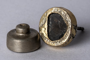 PARTS OF FOUR Stud Earring (Fuse, 0.6 CT, Diamond Slab, DA18K+DIA)