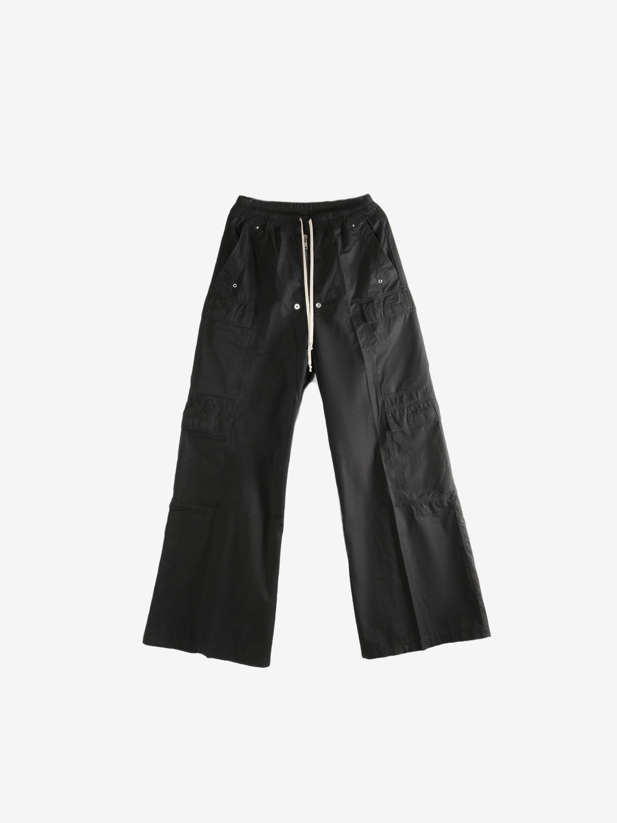 black pants, front view