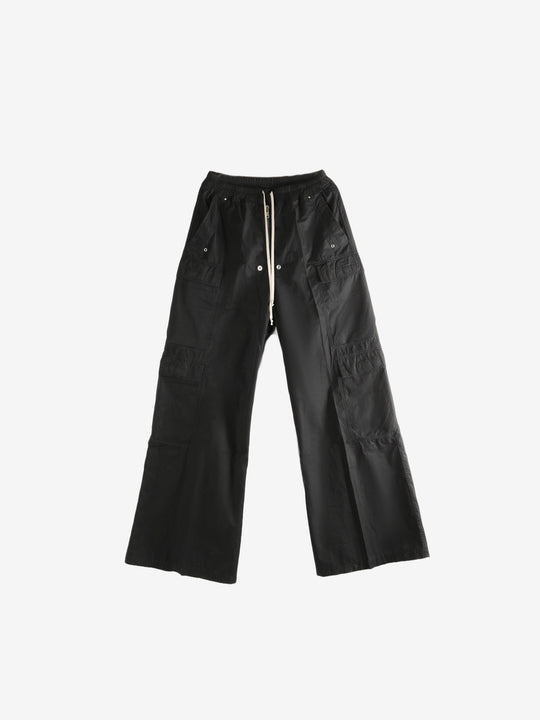 black pants, front view