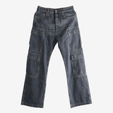 Grey jeans, front view