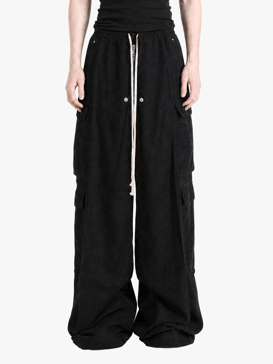 Black pants, full body view