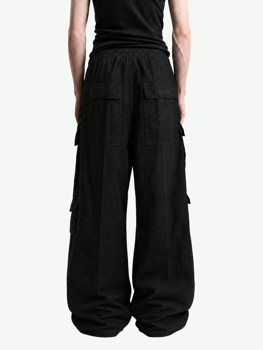 Black pants, full body view