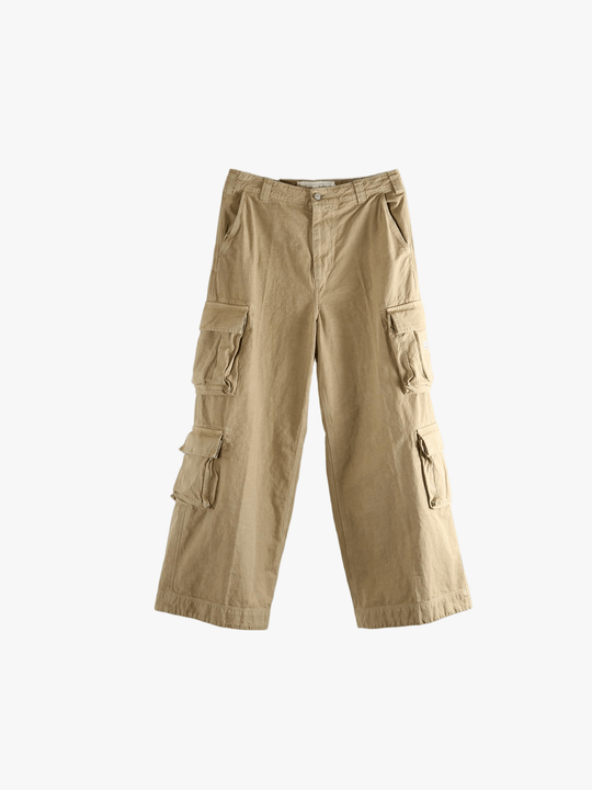 Brown pants, front view