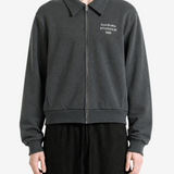 Black hoodie, full body view