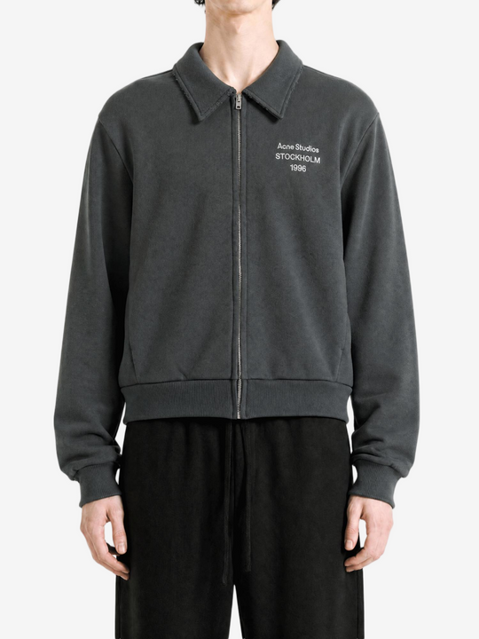Black hoodie, full body view