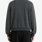 Black hoodie, full body view