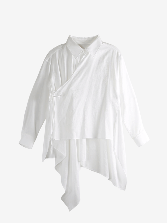 White shirt, front view