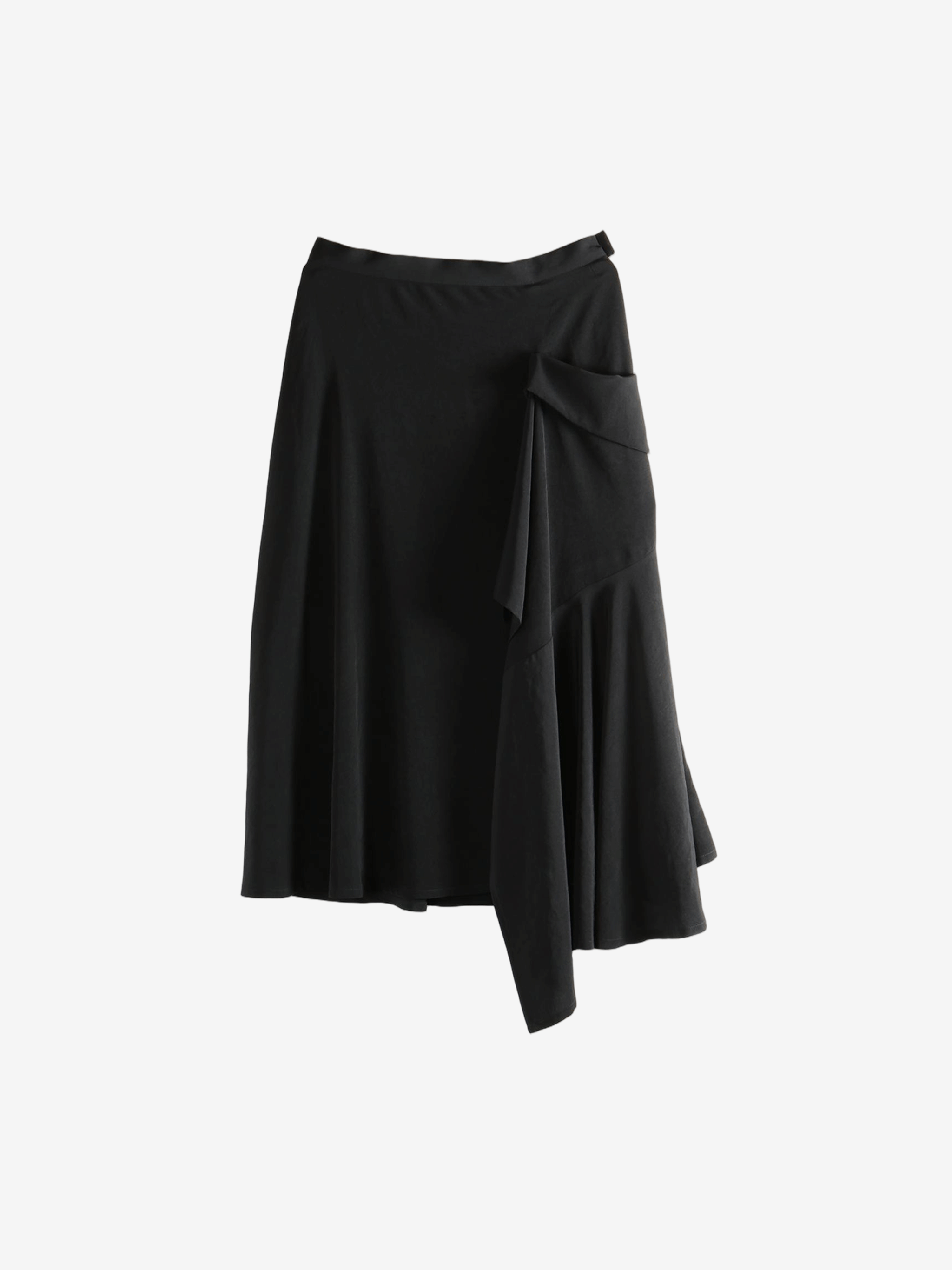 Black skirt, front view