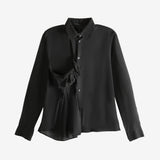 Black top, front view