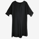 Black dress, front view