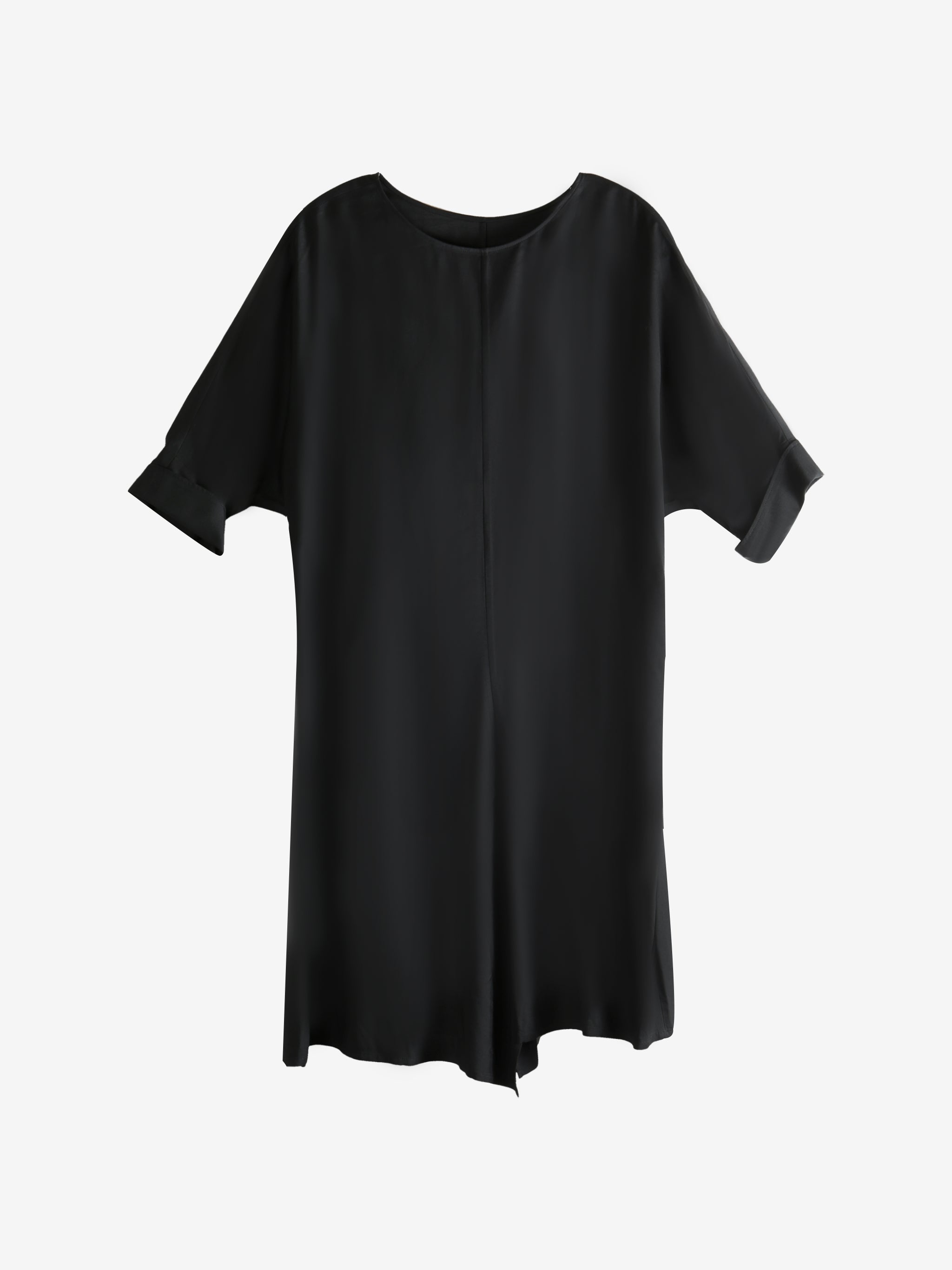 Black dress, front view