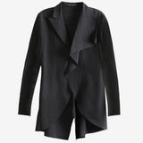 Black jacket, front view