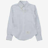 Blue shirt, front view