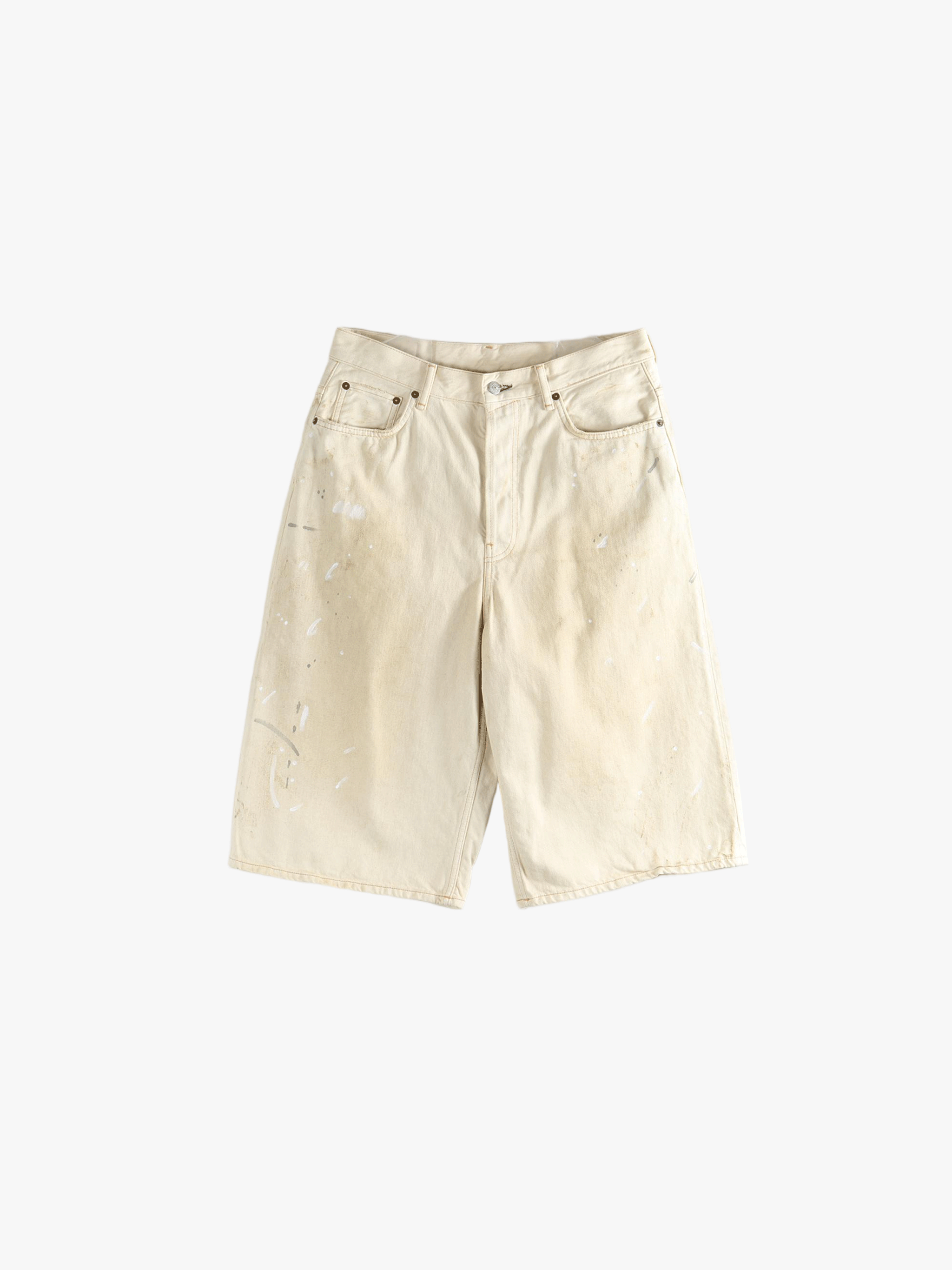 White shorts, full view