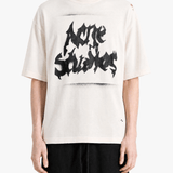 Tan t-shirt, full body view
