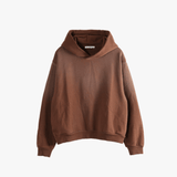 Brown hoodie,front view