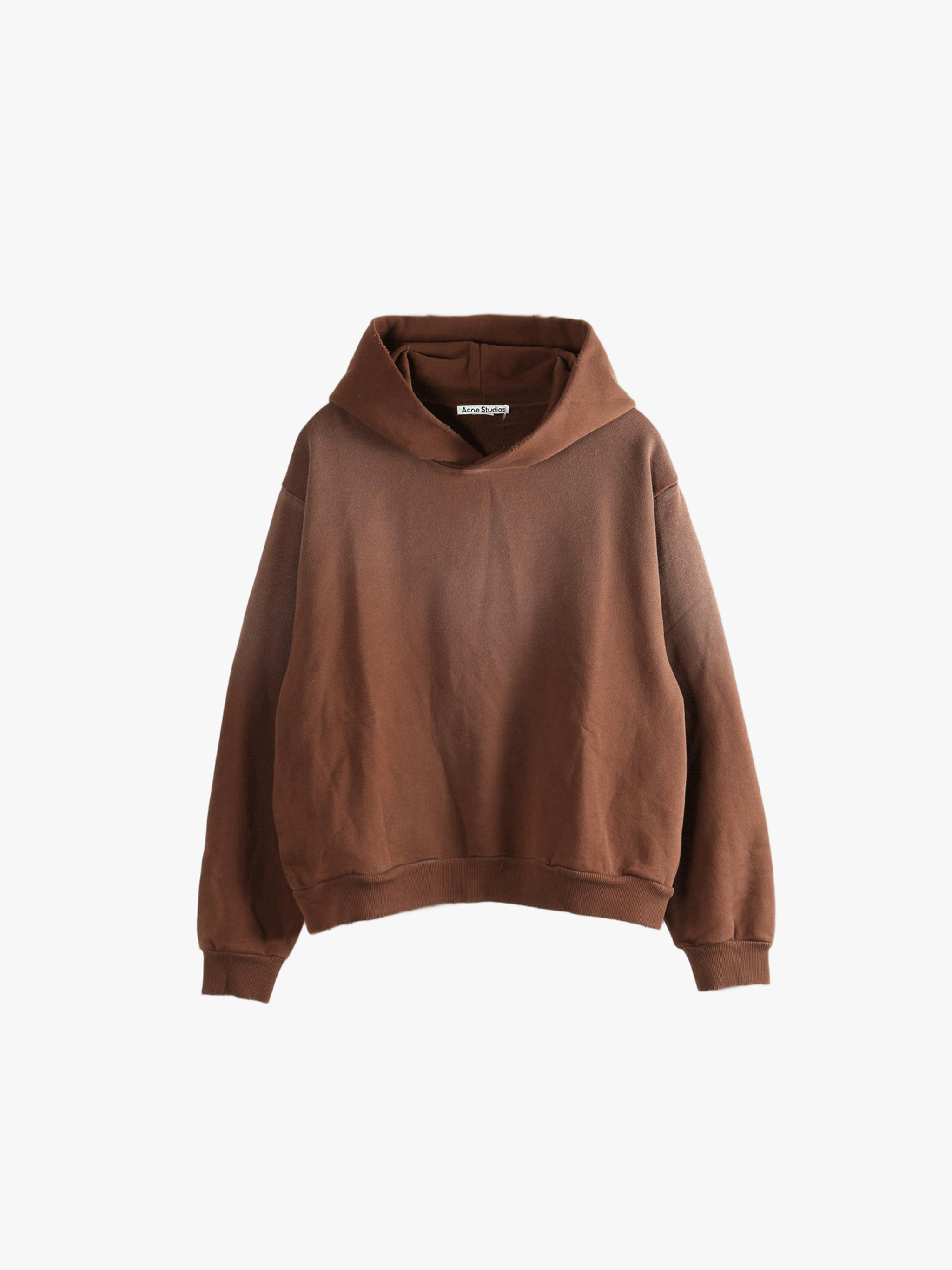 Brown hoodie,front view