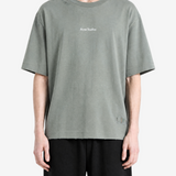 Green t-shirt, full body view