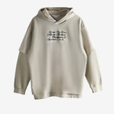 Tan hoodie,front view