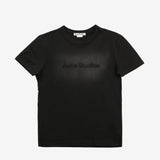 Black T-shirt, front view