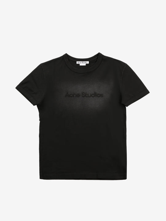 Black T-shirt, front view