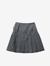 SHUSHU/TONG - Women A-line Pleated Skirt