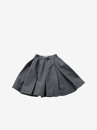 SHUSHU/TONG - Women Silhouette Pleated Skirt