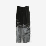 Black skirt, front view