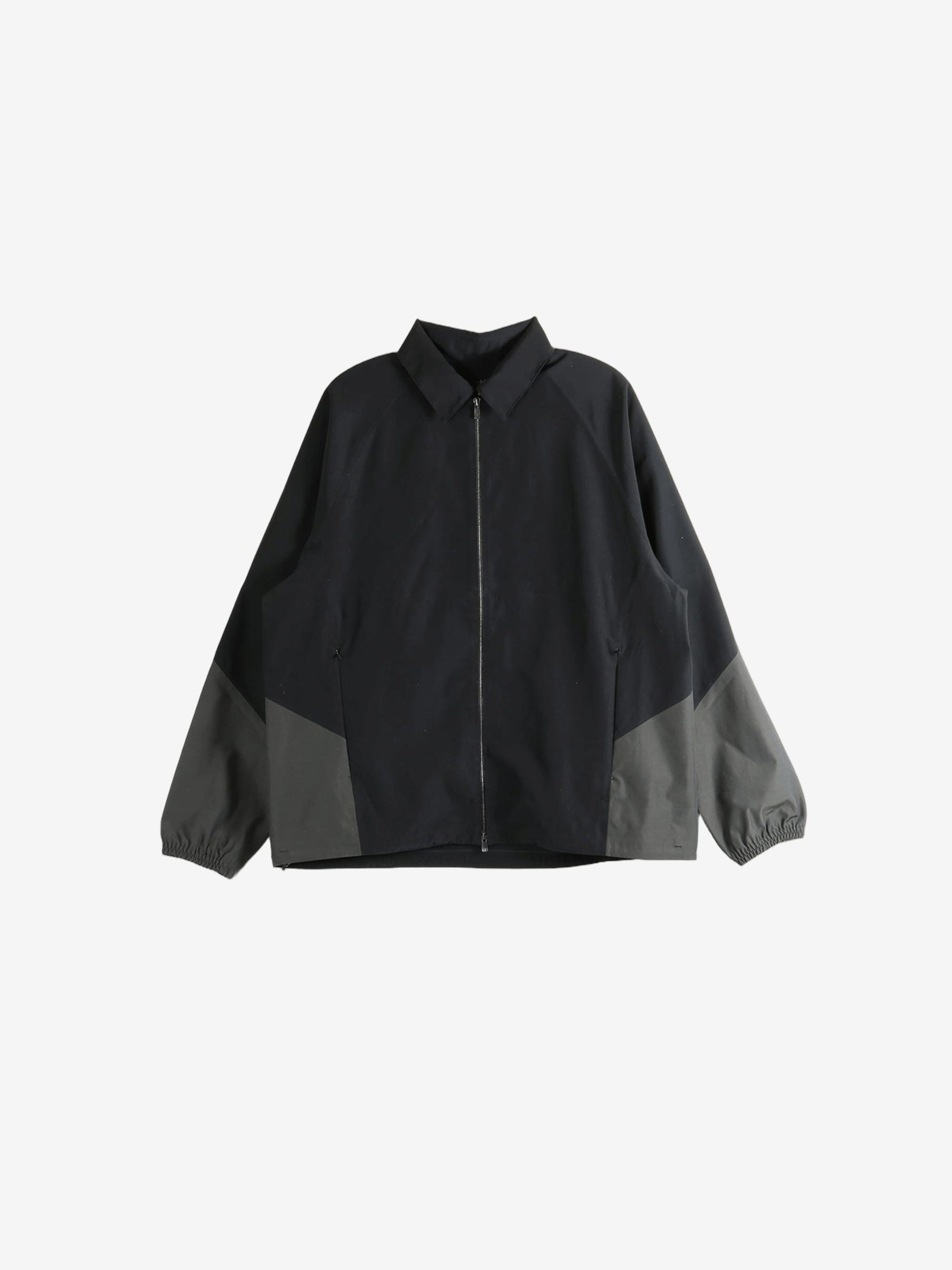 Black jacket, front view