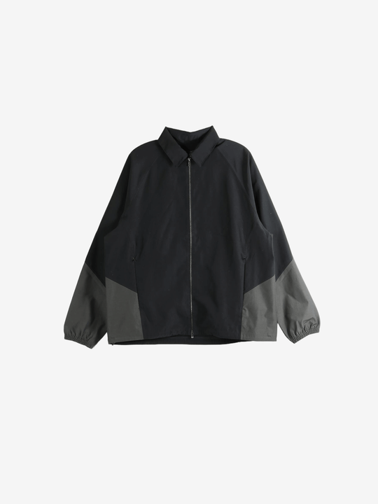 Black jacket, front view
