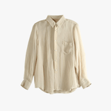 Tan shirt ,front view