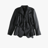 Black jacket, front view