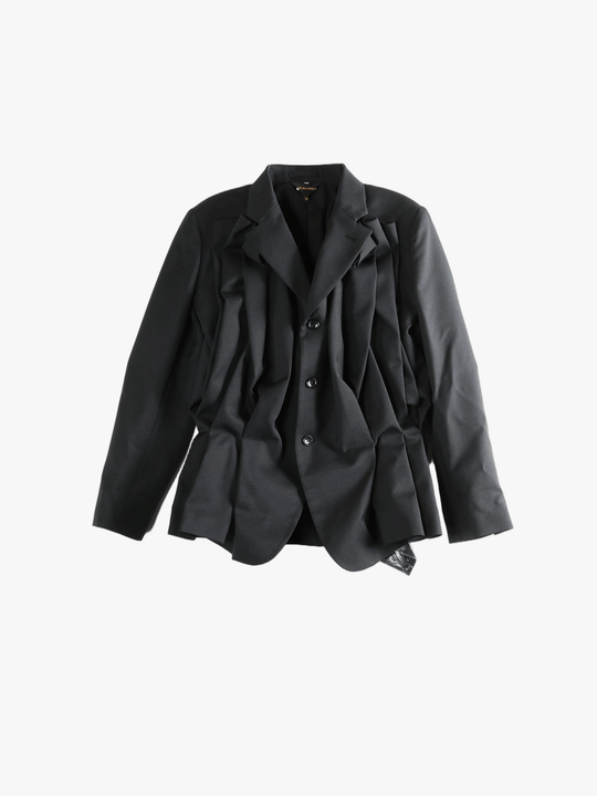 Black jacket, front view