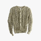 Green knitwear,front view