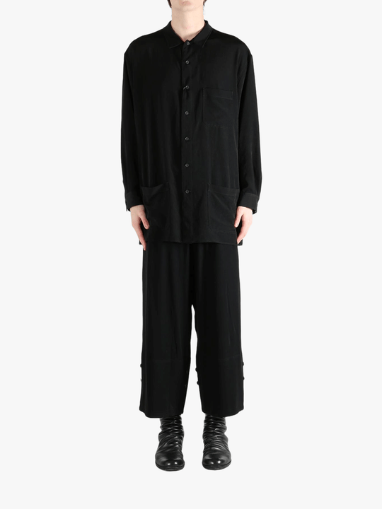 Black jacket, full body view