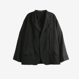 Black jacket, front view
