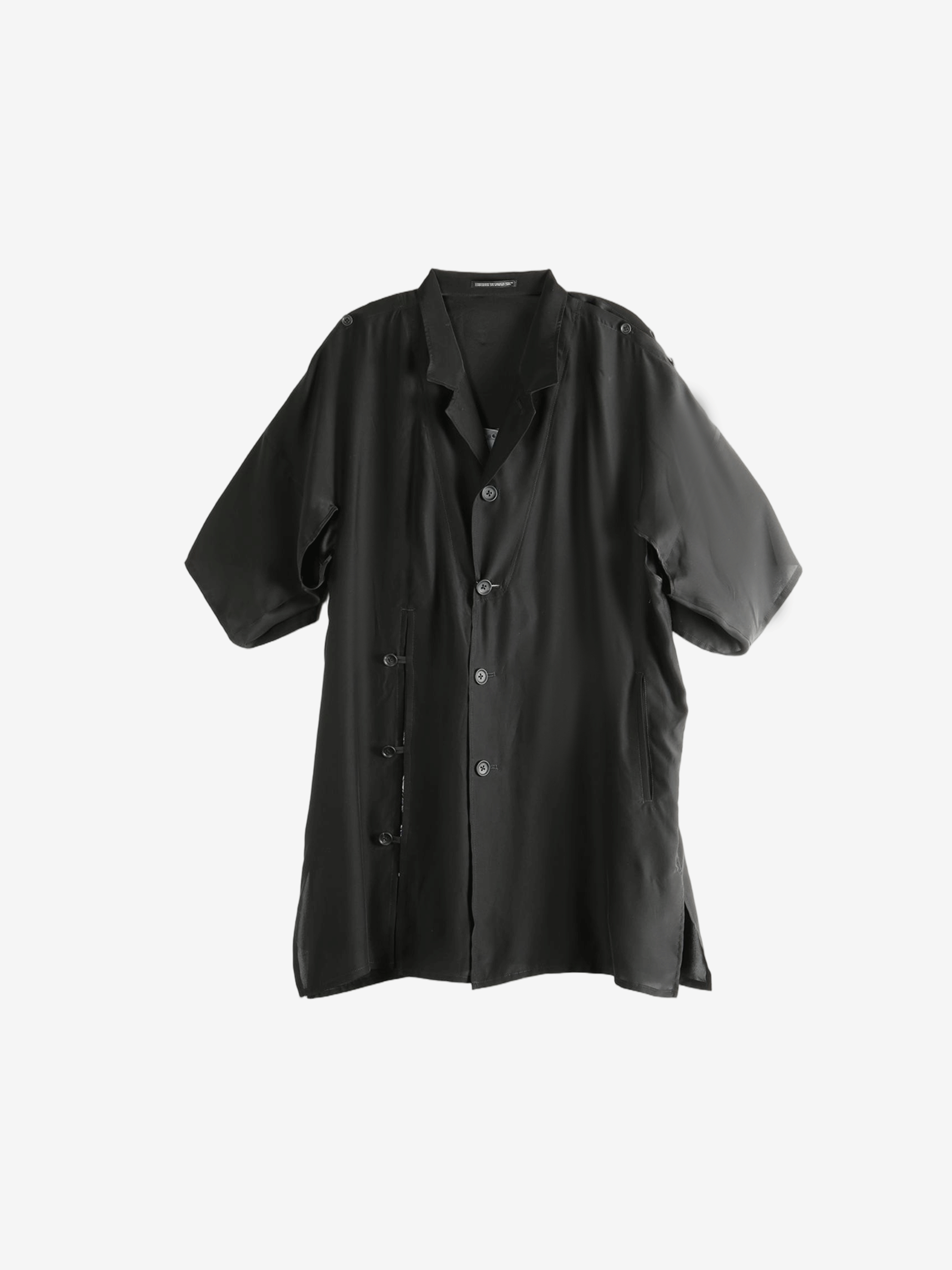 Black jacket, front view