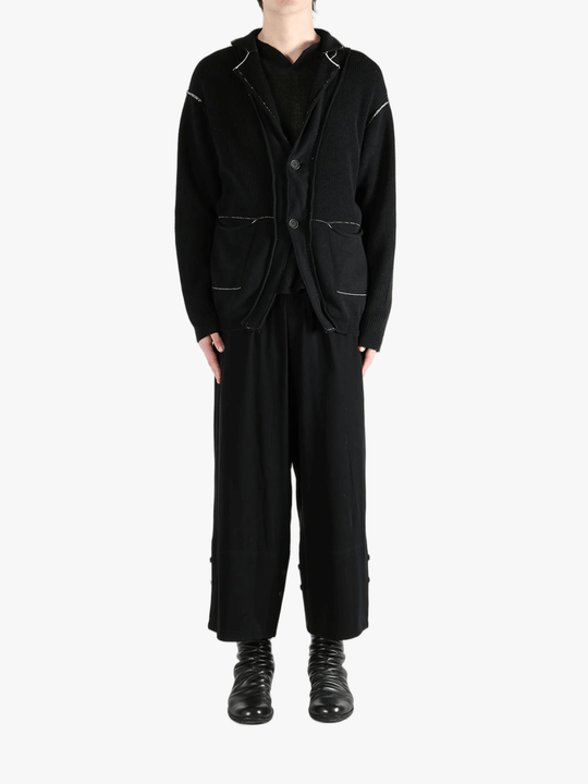 Black jacket, full body view