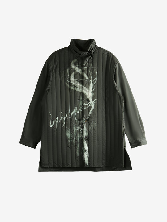 Black jacket, front view